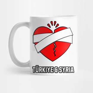 Pray for Turkiye and Syria earthquake Mug